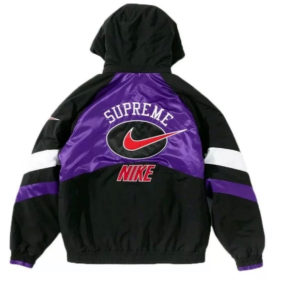 SUPREME X NIKE Hooded Sport Jacket XL 100% REAL - Picture 5 of 5